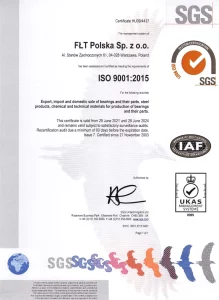 FLT POLSKA ISO 9001